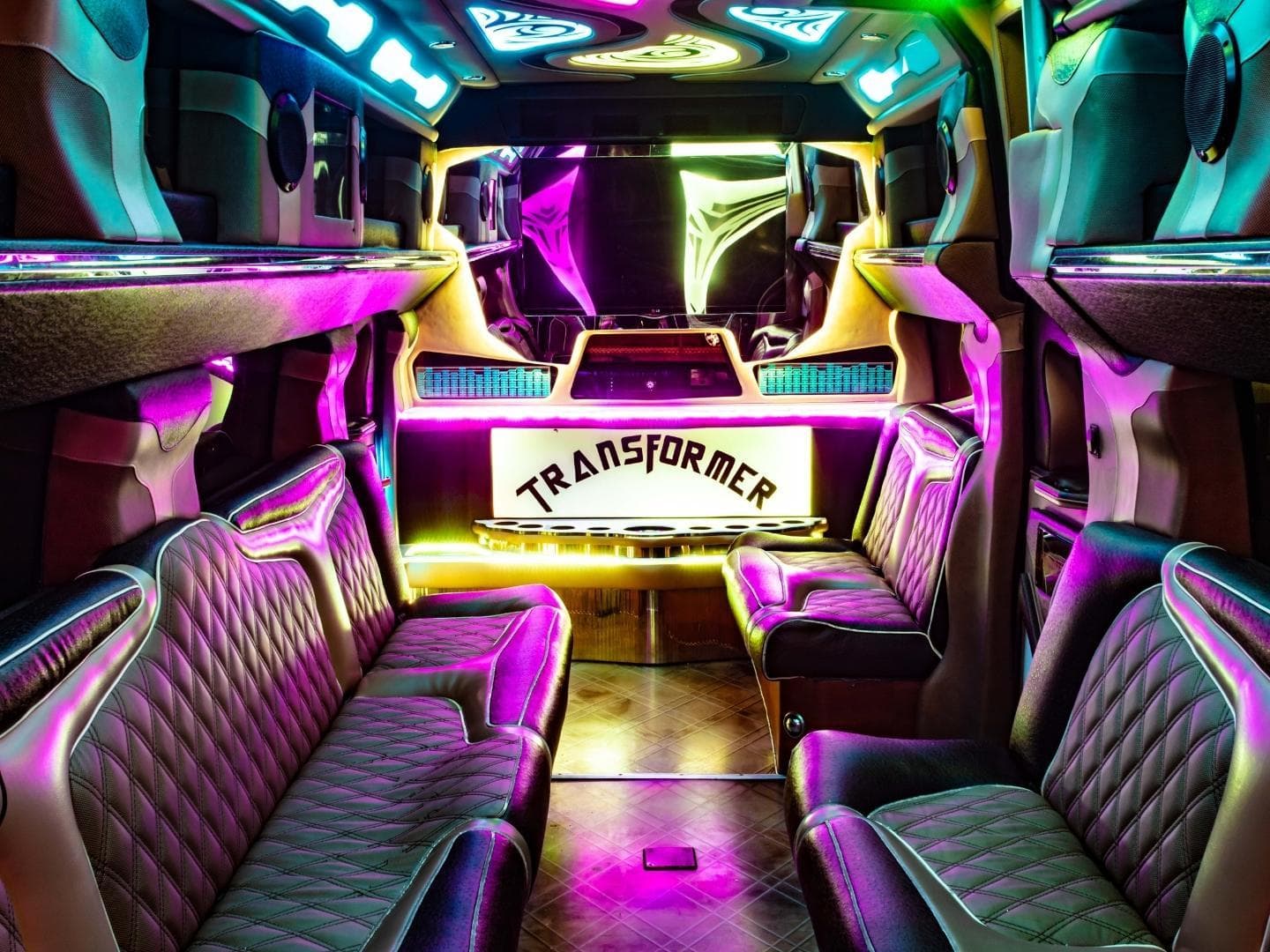 Hummer Transformer Party Bus