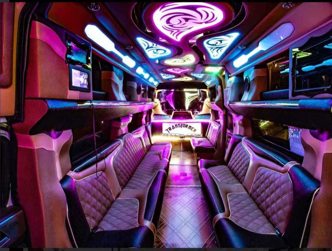 Hummer Transformer Party Bus